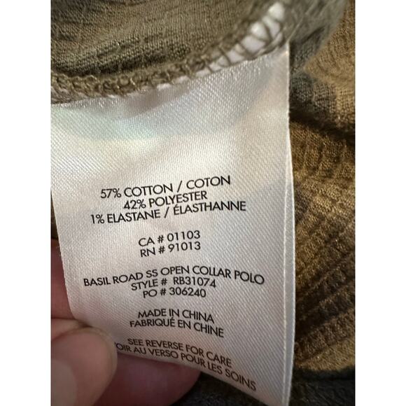 Robert Barakett Creston Jacquard Polo Shirt Green - Size Large Nordstom Fashion - Picture 5 of 7